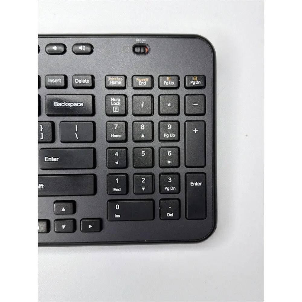 Logitech K360 Wireless USB Keyboard No Unifying Dongle Included Tested Working